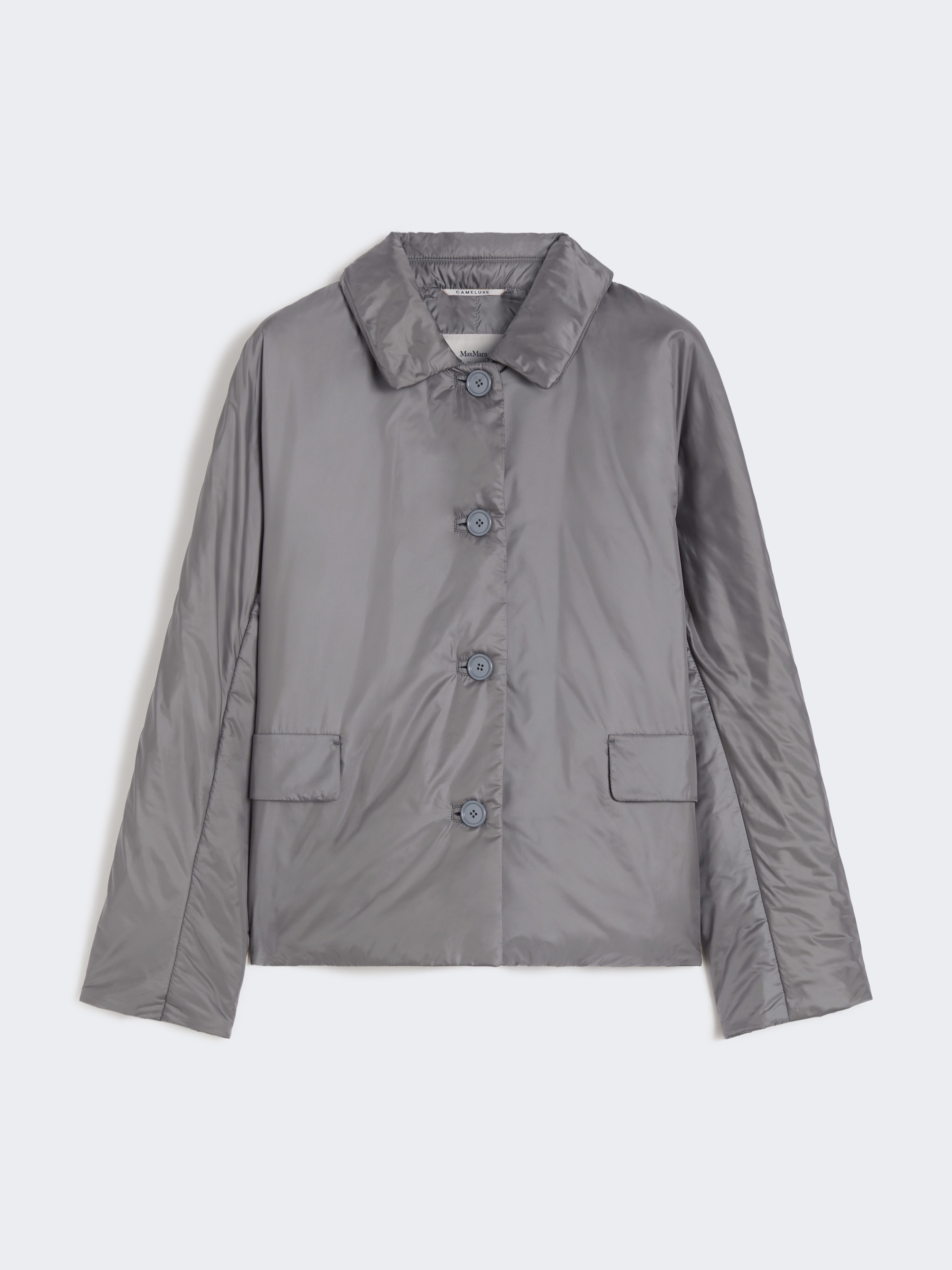 GREENS Padded jacket in water-repellent canvas - 1