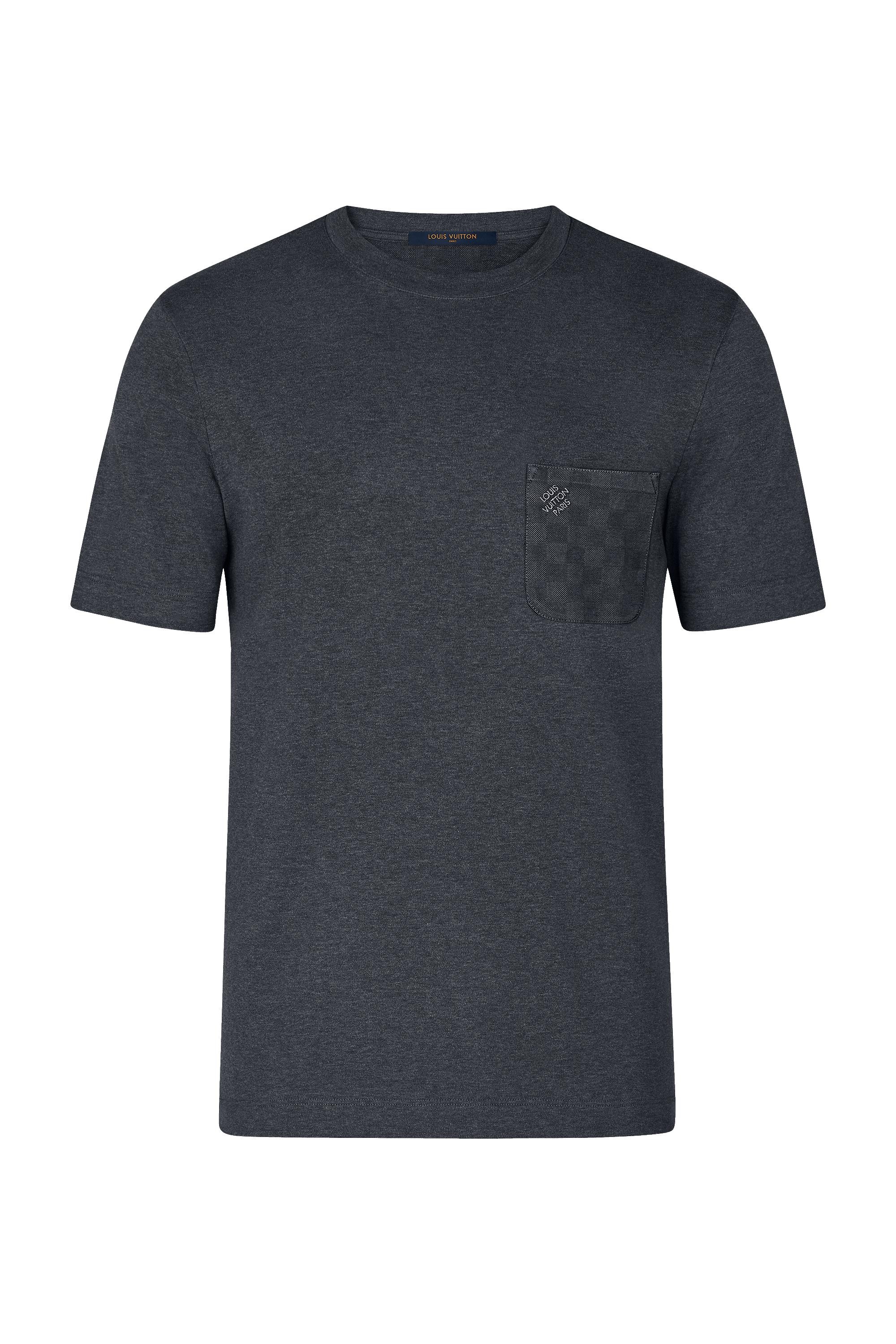 DAMIER POCKET CREW NECK - 1