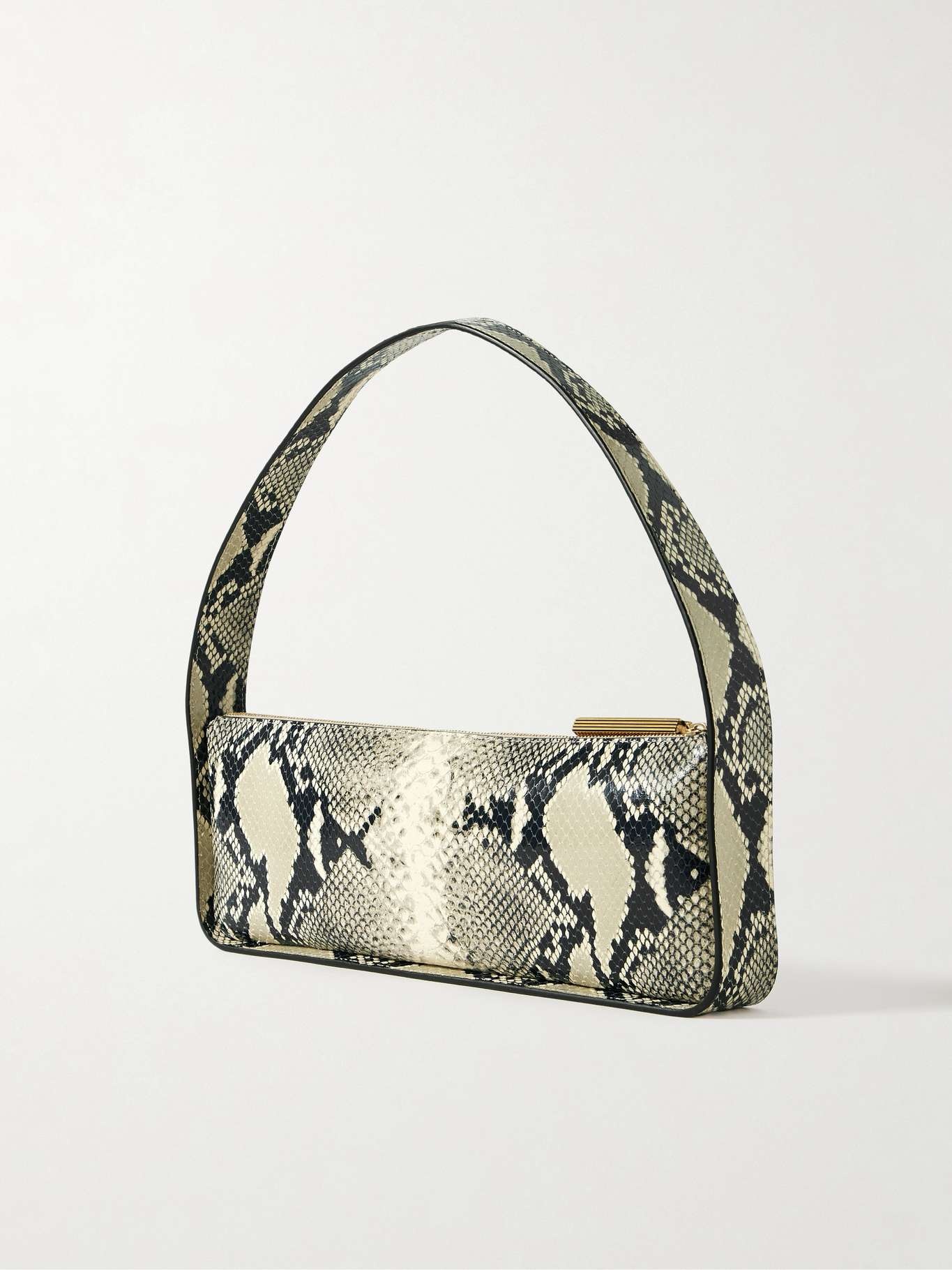 Lori snake-effect leather shoulder bag Snake print - 3