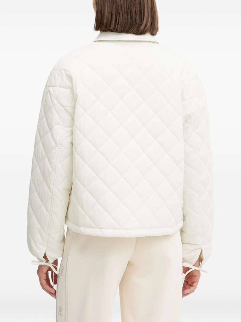Quilted collared jacket 3
