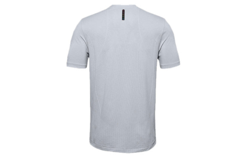 Under Armour Under Armour RUSH Seamless Fitted T-shirt 'Grey' 1351448-014 outlook