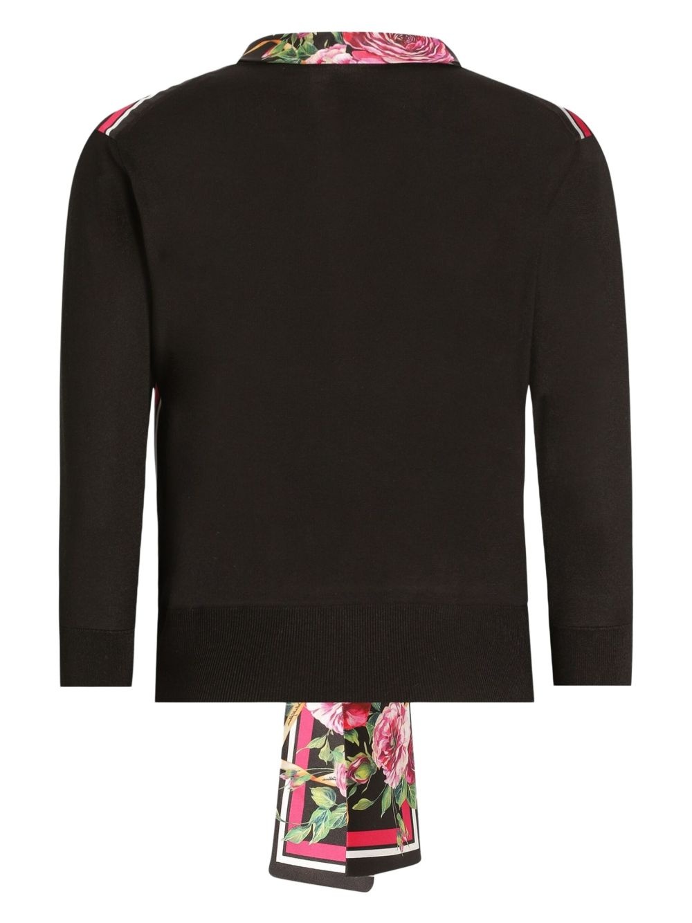 rose-print sweater - 2