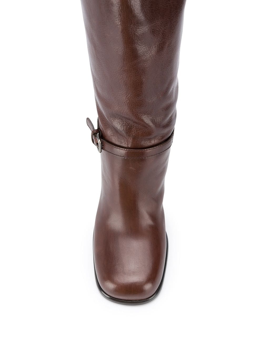 95mm square-toe boots - 4