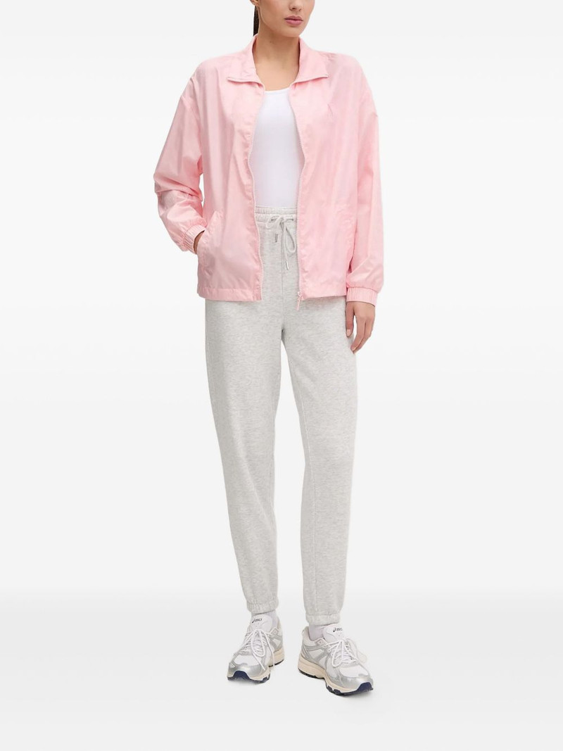 GUESS USA logo-print zip-up jacket outlook