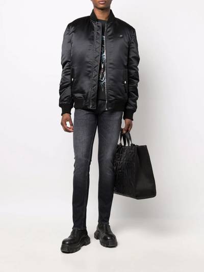 PHILIPP PLEIN Iconic Plein bomber jacket outlook