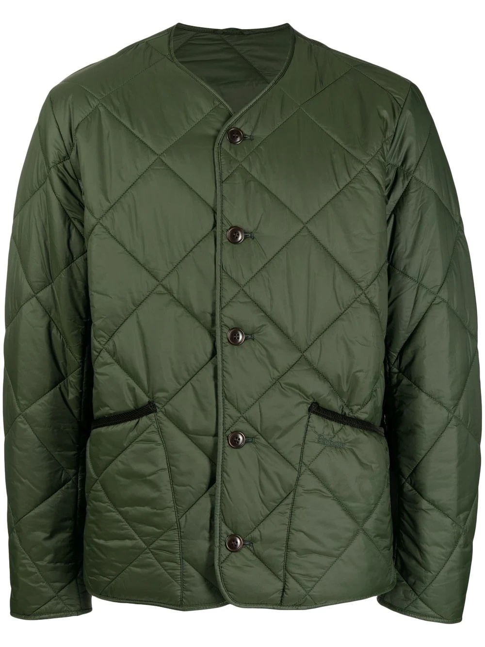 Liddesdale quilted button-up jacket - 1