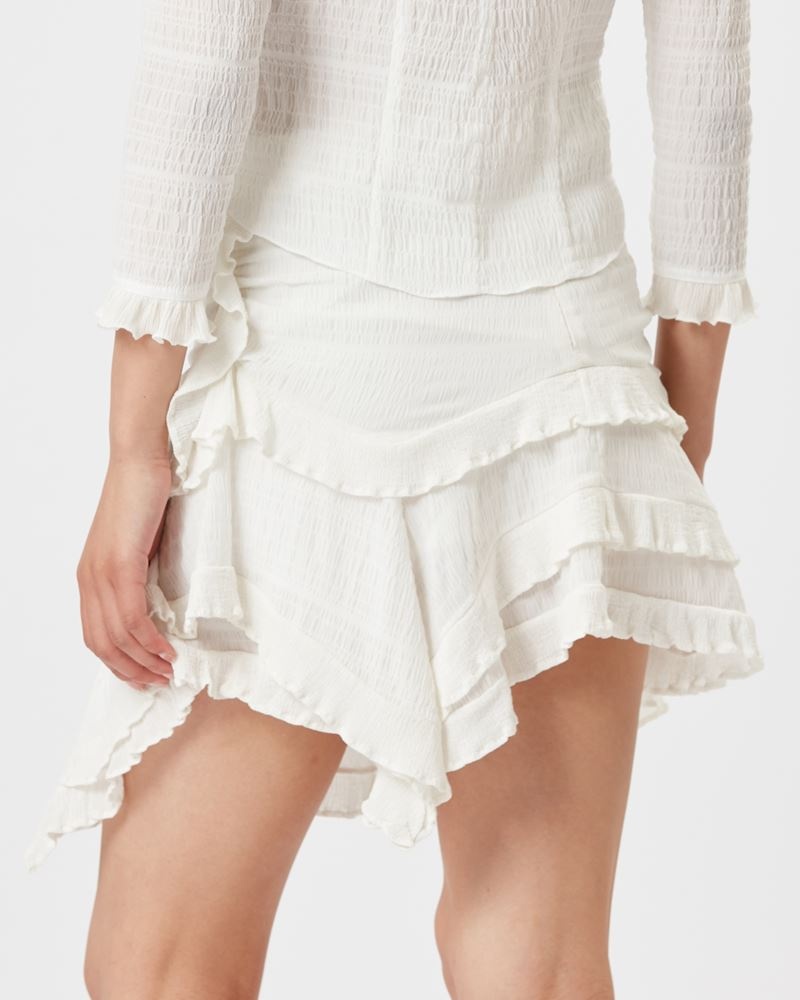 GENEVA ASYMMETRICAL SKIRT - 5