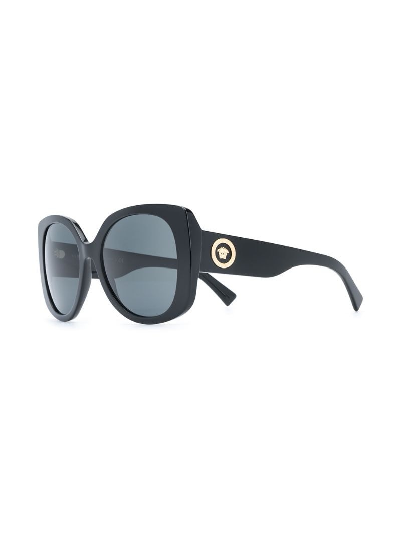oversized tinted sunglasses - 3