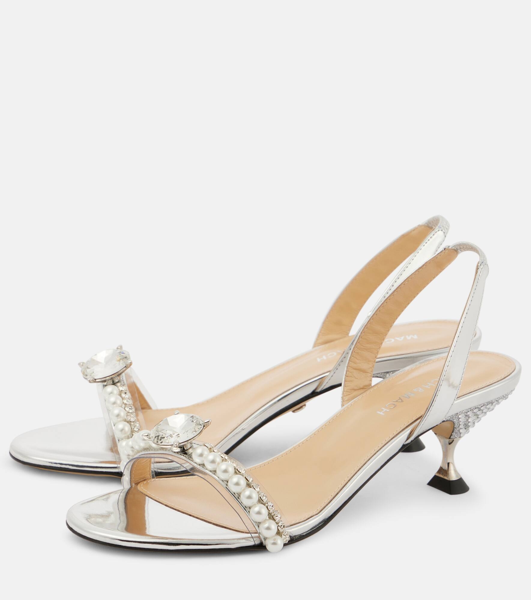 Diamond Of Elizabeth 55 leather sandals - 5