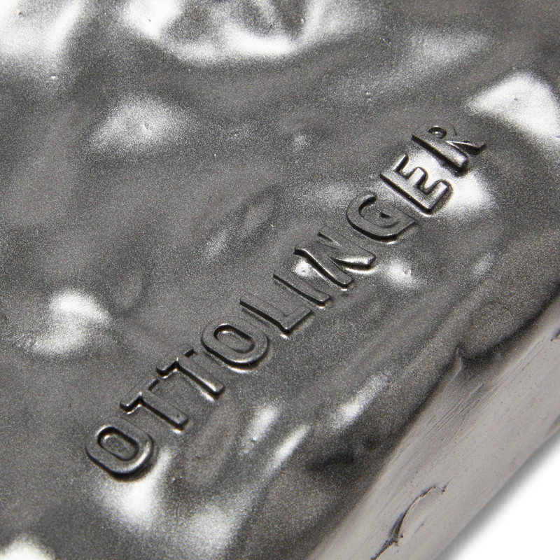 GOAT Exclusive for Manifesto Ottolinger Signature Baguette Bag 'Metallic Stone' 3