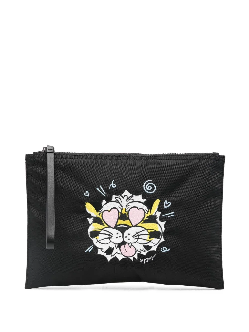 large Tiger clutch bag - 1