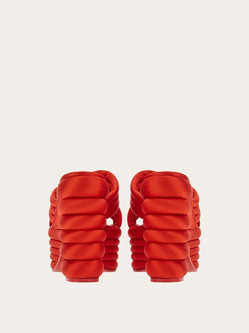 FERRAGAMO SANDAL WITH SCULPTURAL PLATFORM outlook