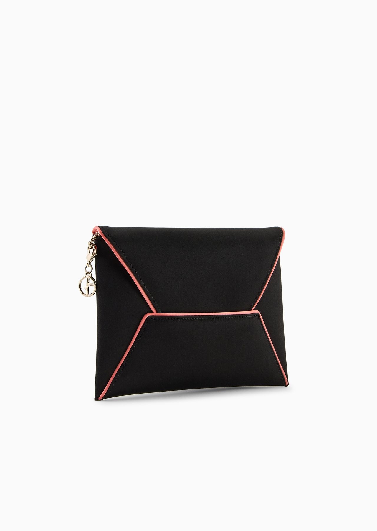 Small satin clutch bag - 2
