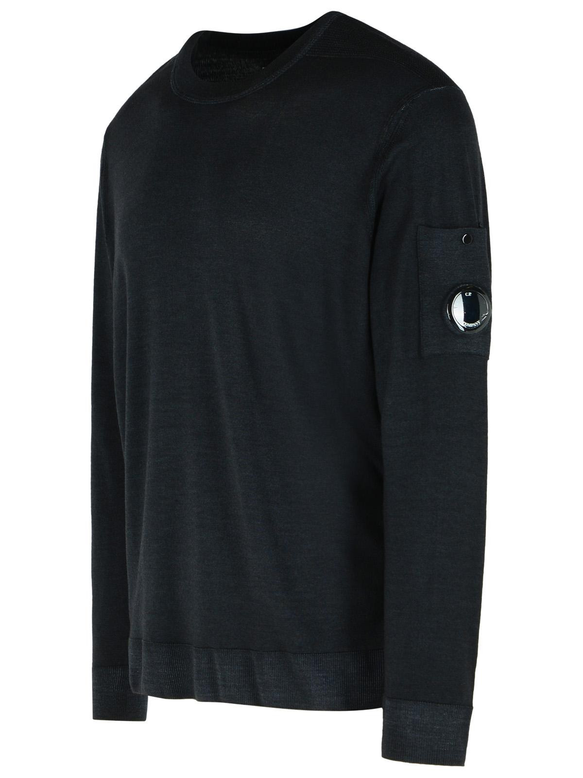 C.P. Company Black Wool Sweater Men - 2