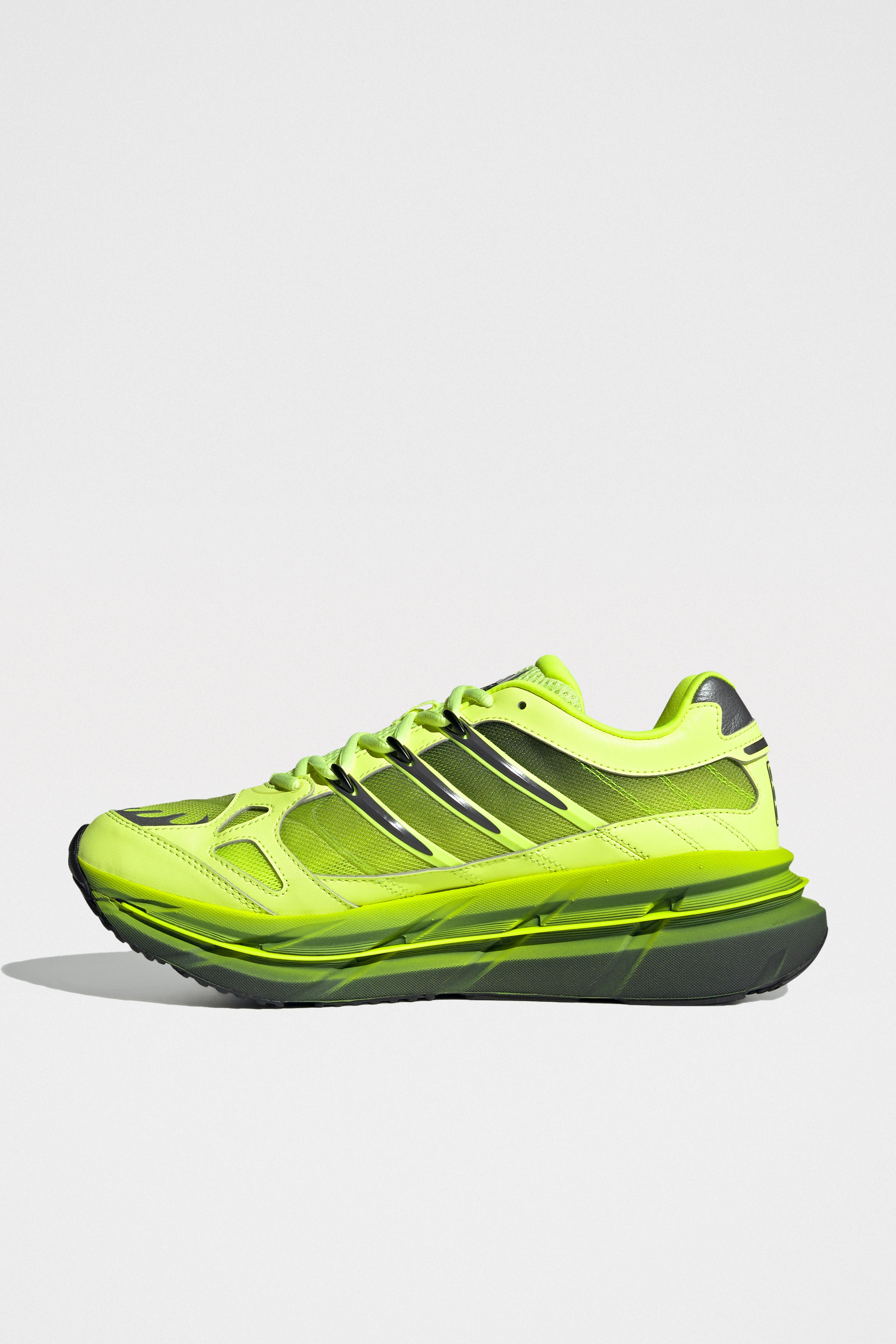 ADIDAS ADISTAR HRMY HI-RES YELLOW / IRON METALLIC / CORE BLACK - 2