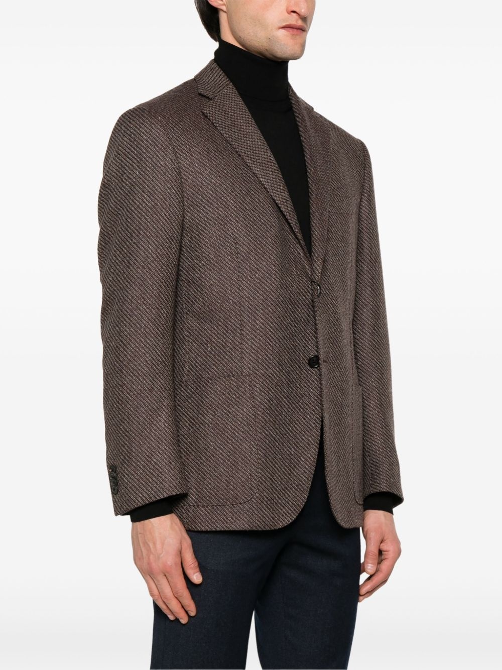 single-breasted blazer - 3