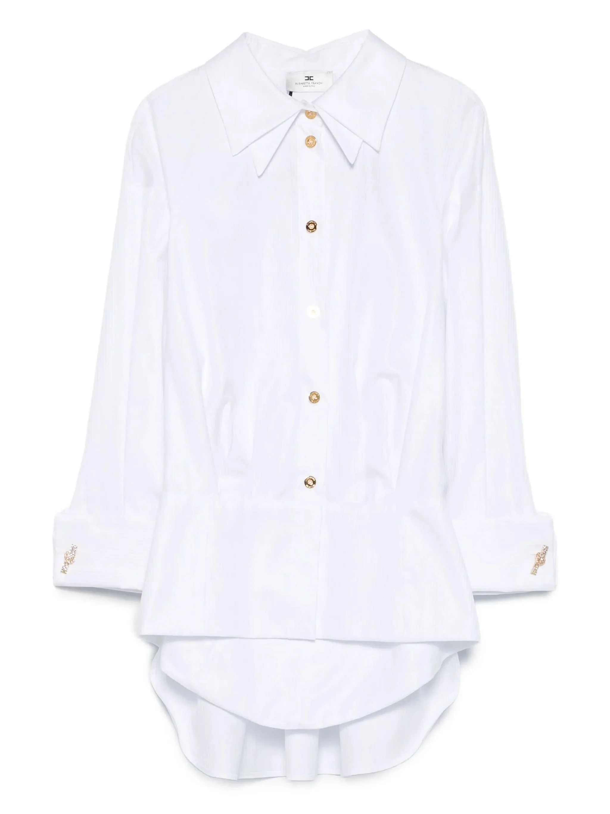 Elisabetta Franchi Embellished-cuff Shirt - 1
