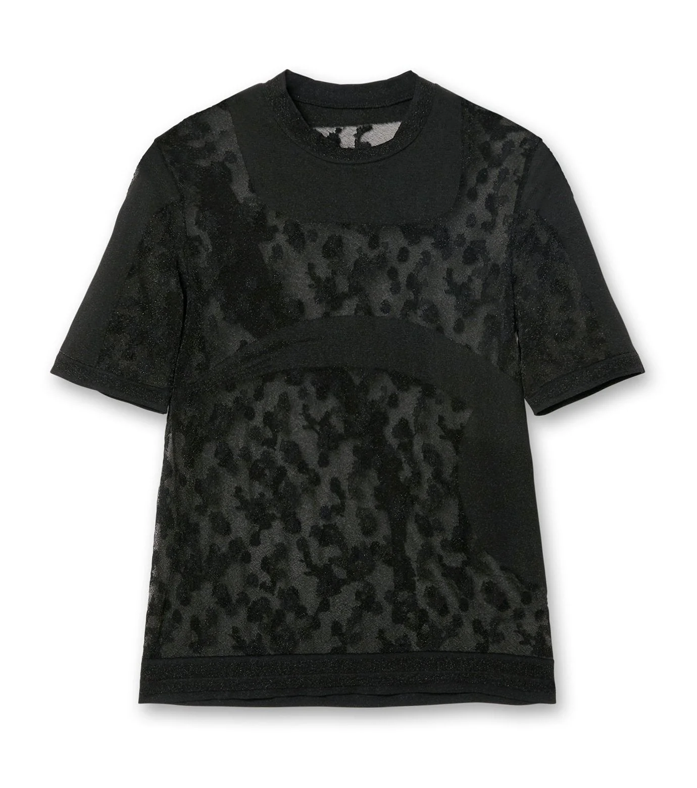 Sheer Knit SS Top - 1