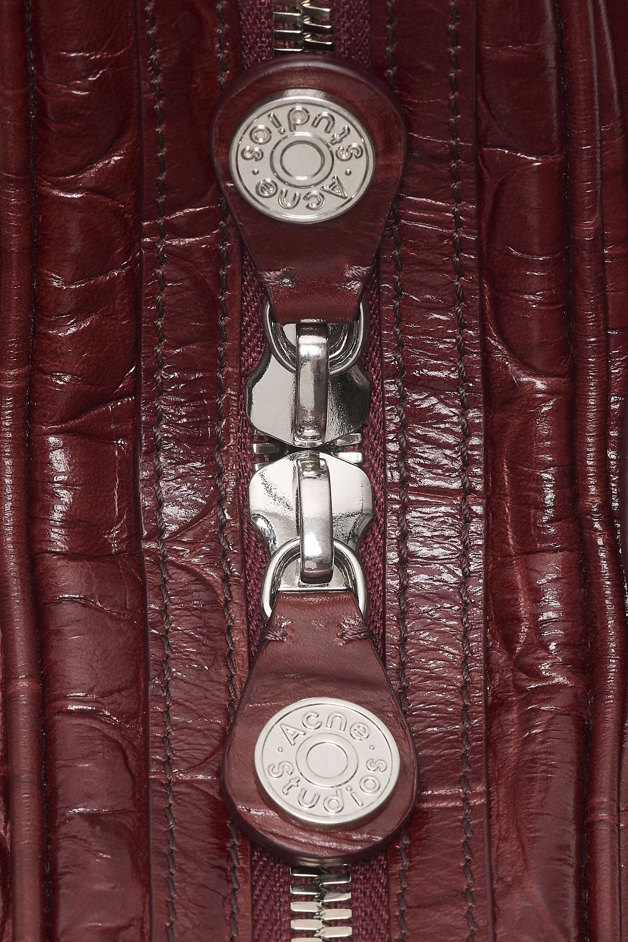 Camero Party shoulder bag - Burgundy - 5
