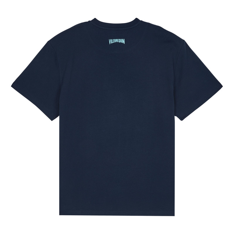 Vilebrequin Men Organic Cotton T-shirt Piranhas outlook