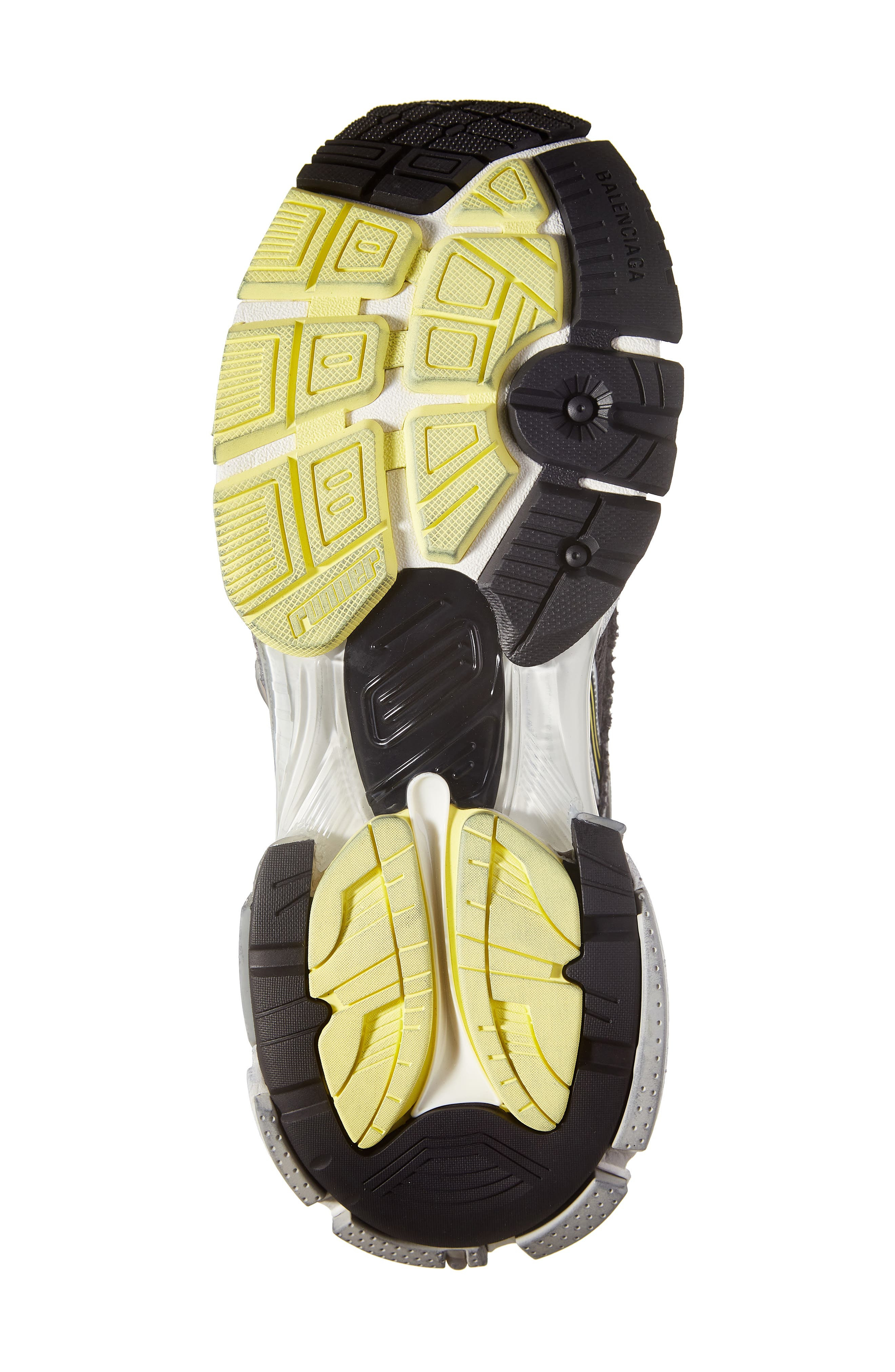 Balenciaga Runner Sneaker in Dark Grey/Yellow/White at Nordstrom - 6