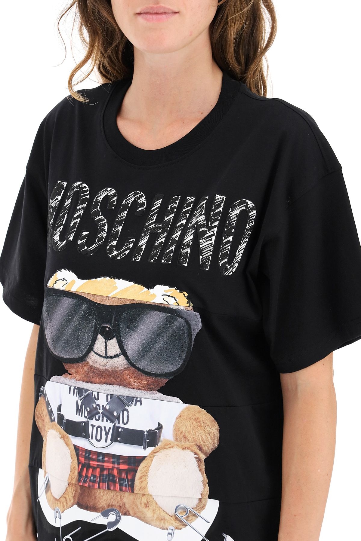 MIXED TEDDY BEAR CREW NECK T-SHIRT - 5