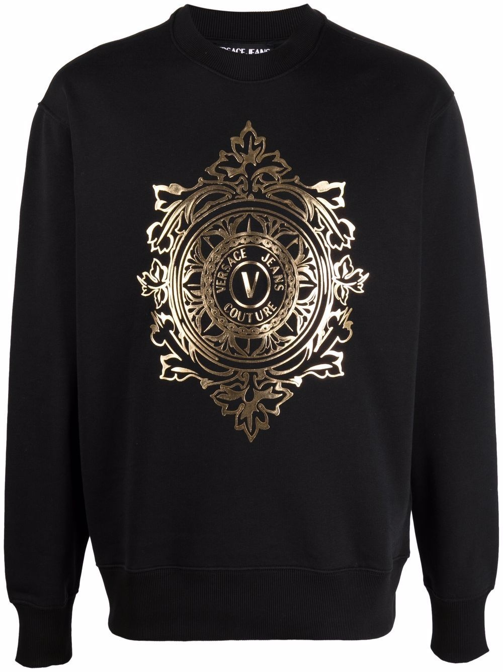 foil logo sweatshirt - 1