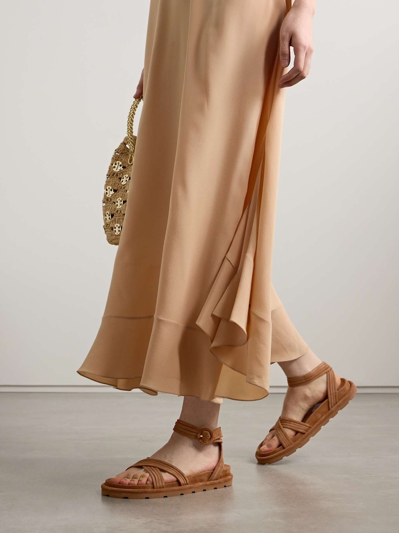 Lianne suede sandals Tan - 2