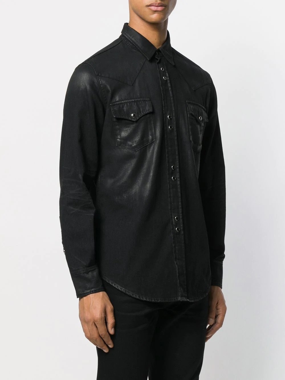 coated Western shirt - 3