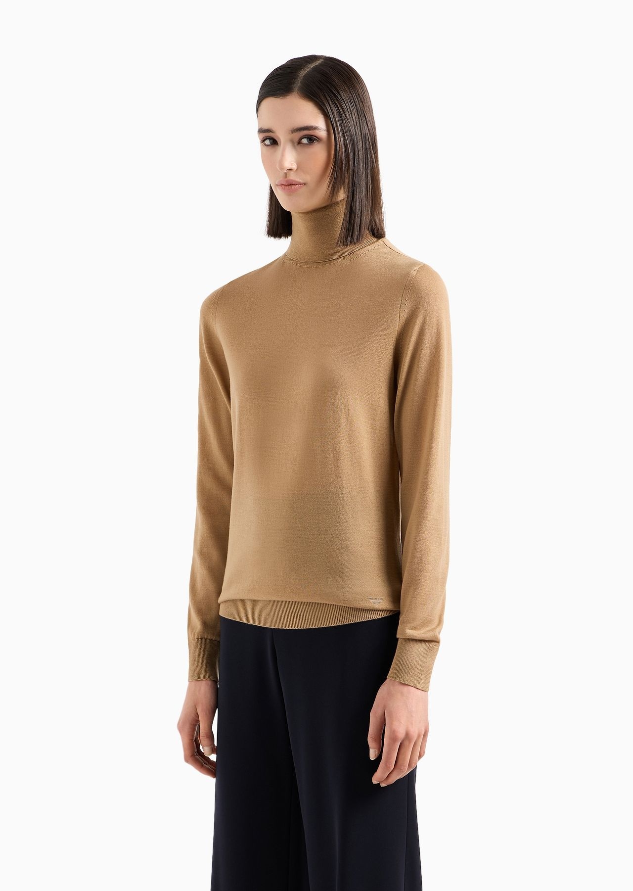 Pure virgin-wool rollneck - 2