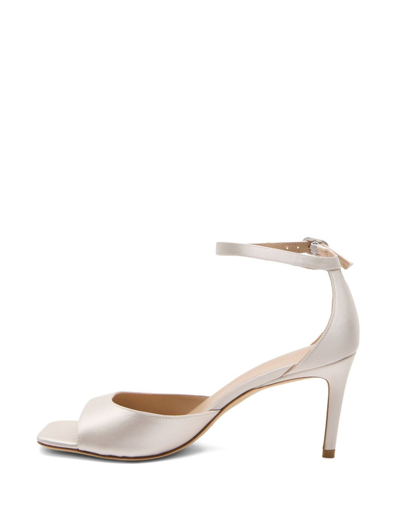 Nudistia square-toe ankle-strap sandals 4