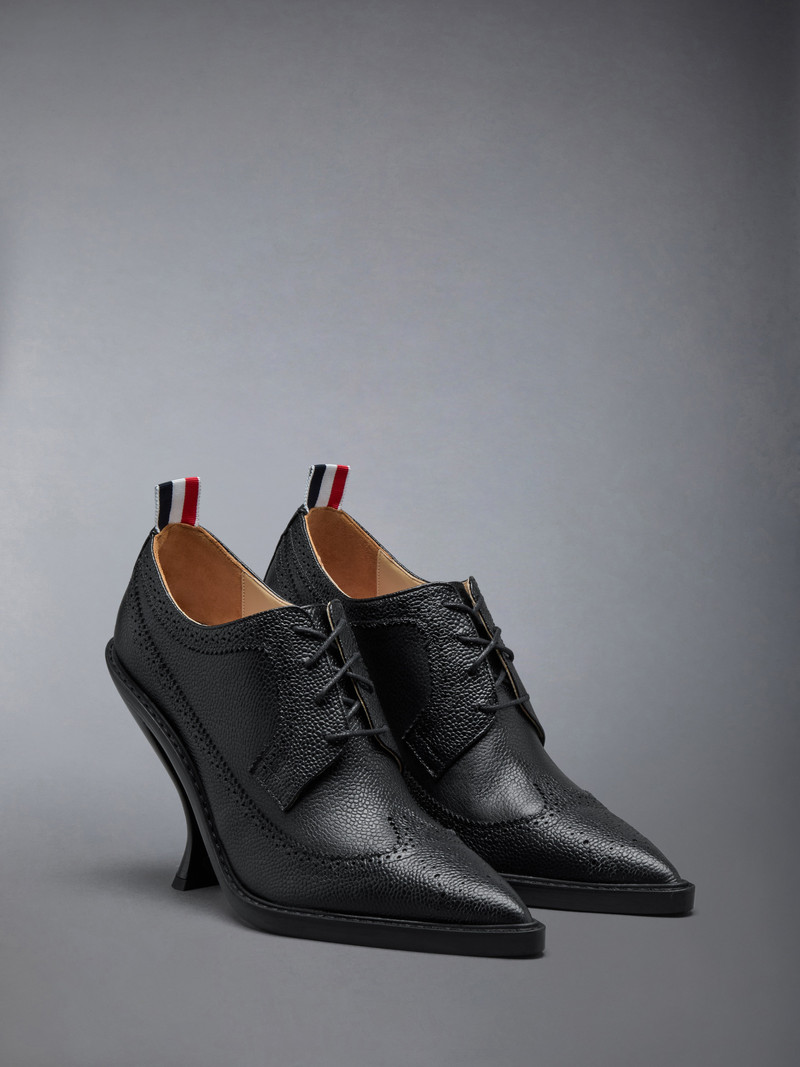 Thom Browne PEBBLE GRAIN LONGWING BROGUE CURVED HIGH HEEL 105MM outlook