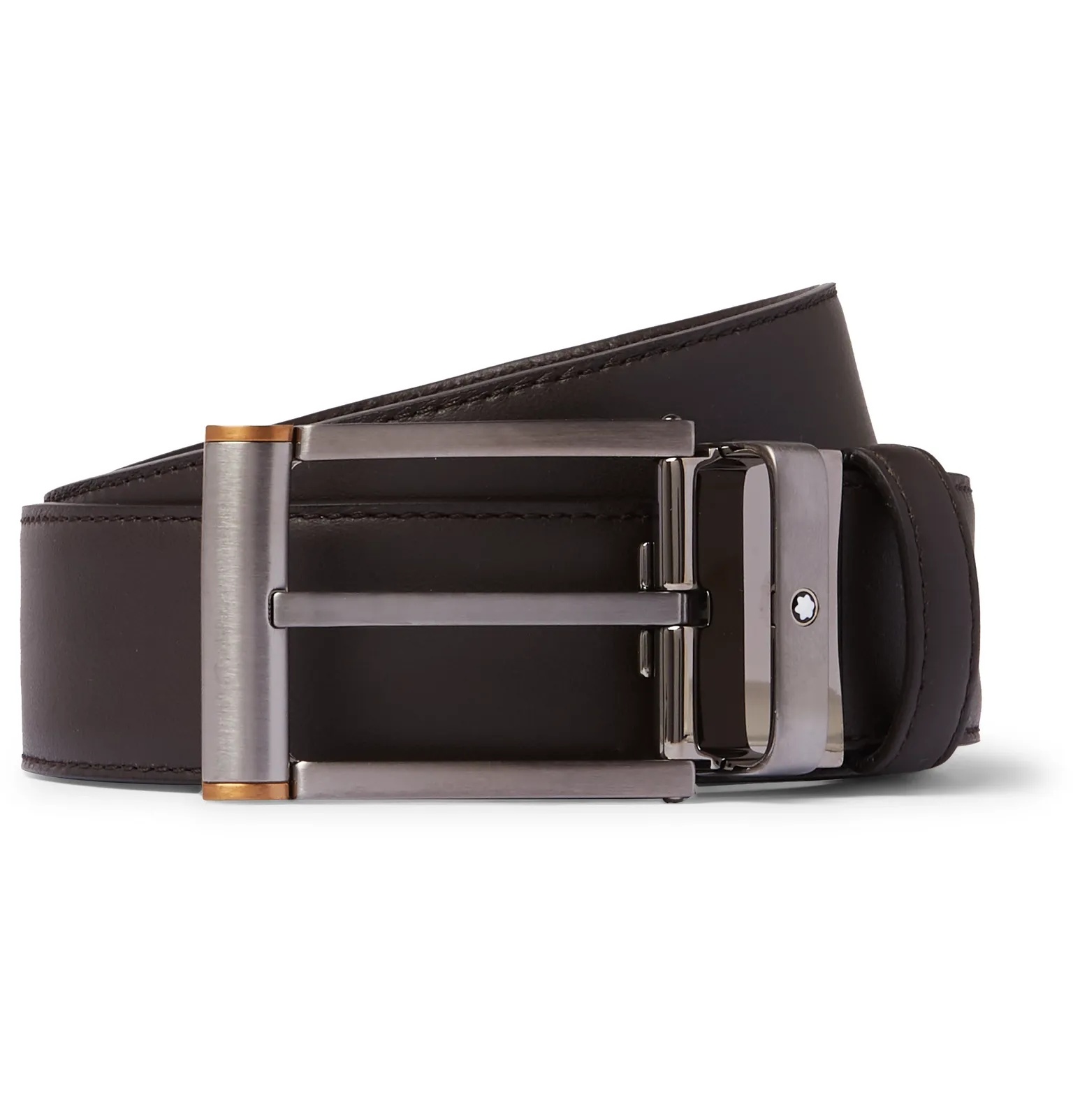 3.5cm Leather Belt - 1