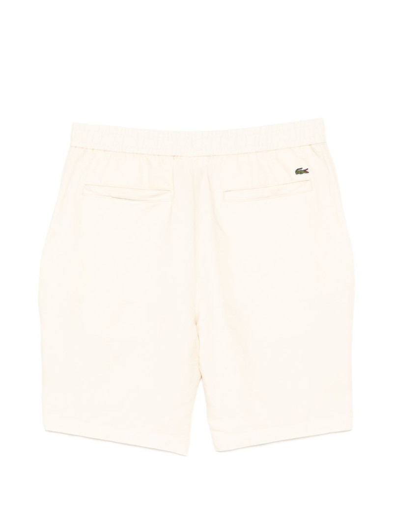 LACOSTE twill shorts outlook