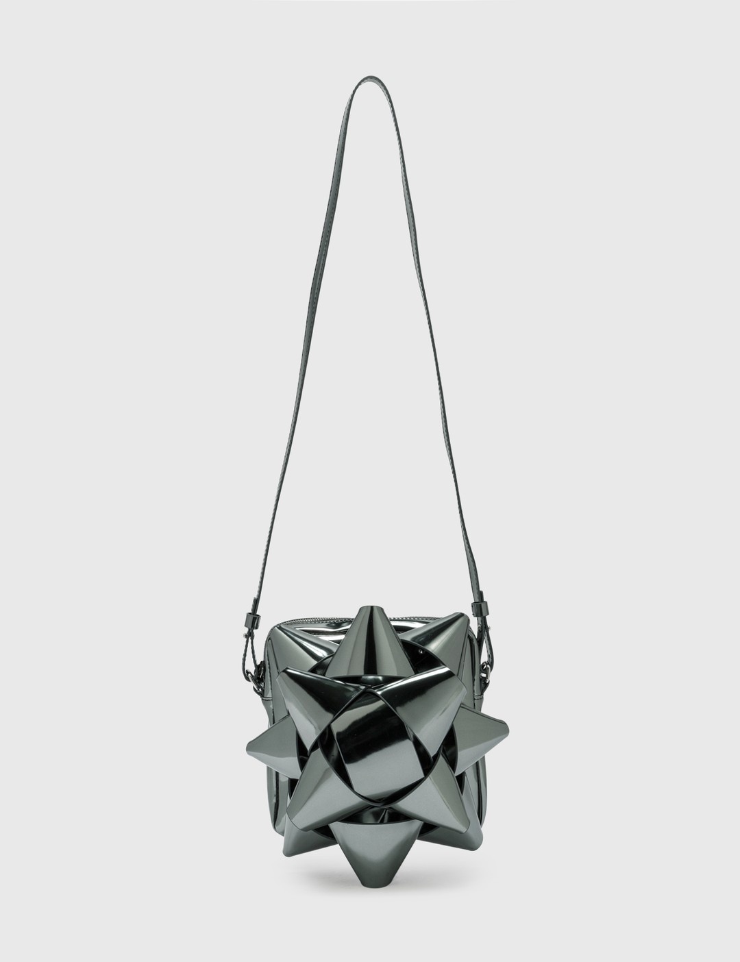 METALLIC GIFT BOW CROSSBODY BAG - 2