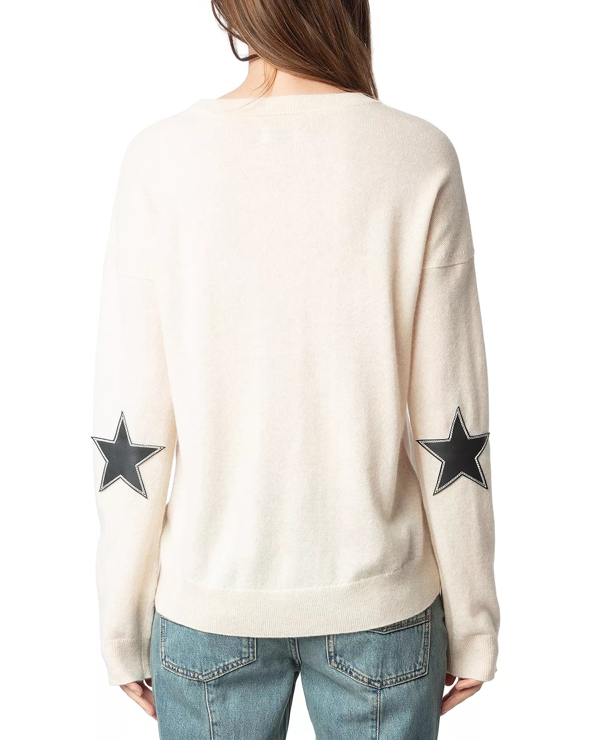 Cici Star Patch Cashmere Sweater - 3