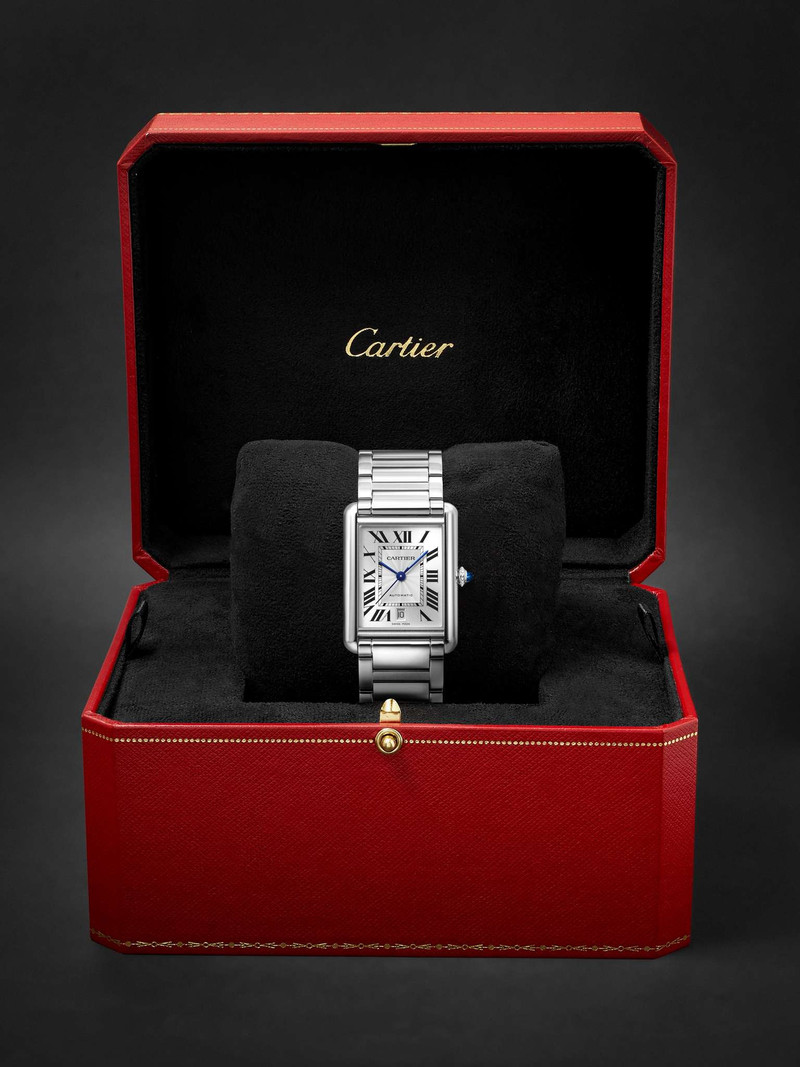 Tank Must Extra-Large Automatic 31mm Stainless Steel Watch, Ref. No. WSTA0053 7