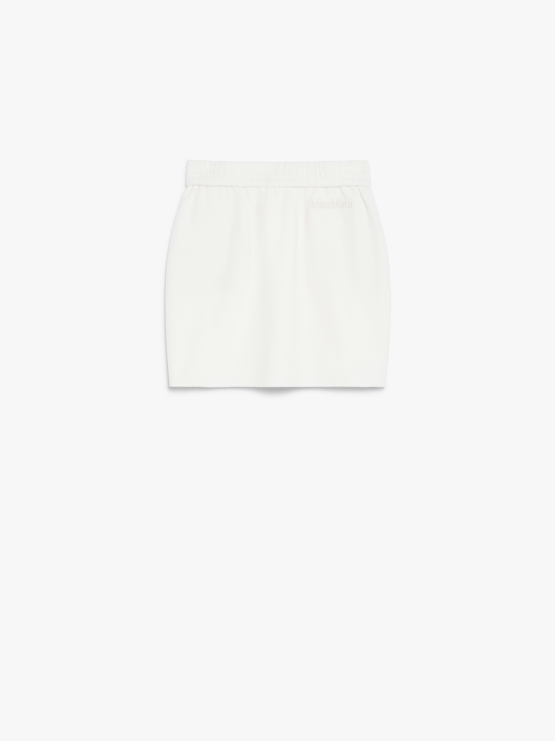 ONAGRO Wool jersey and cashmere mini skirt - 1