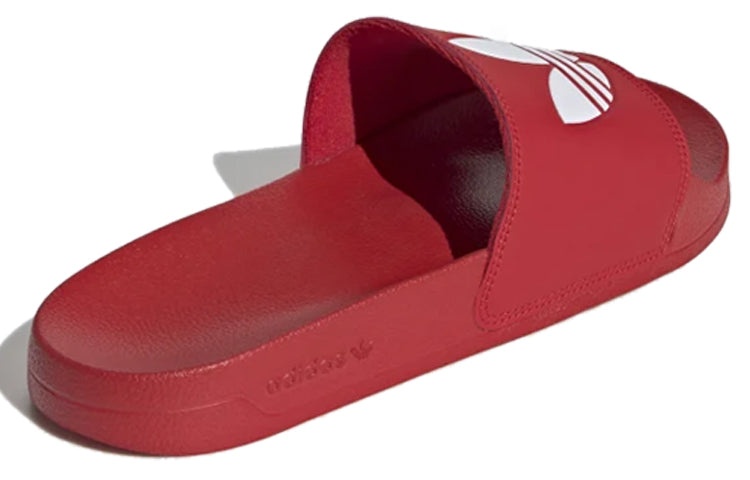adidas Adilette Lite Slides 'Trefoil Logo - Scarlet' FU8296 - 4