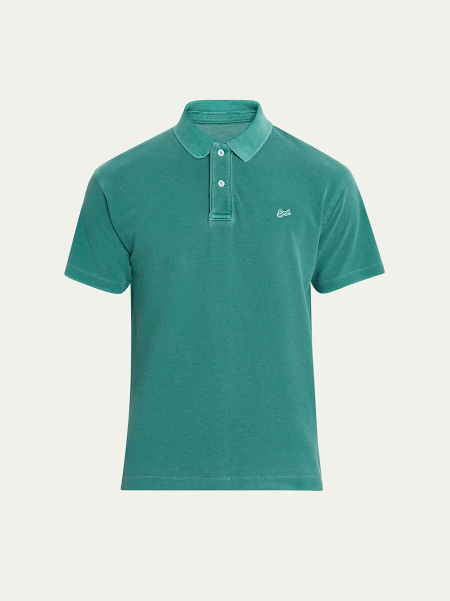 Men's Cotton Pique Polo Shirt - 1