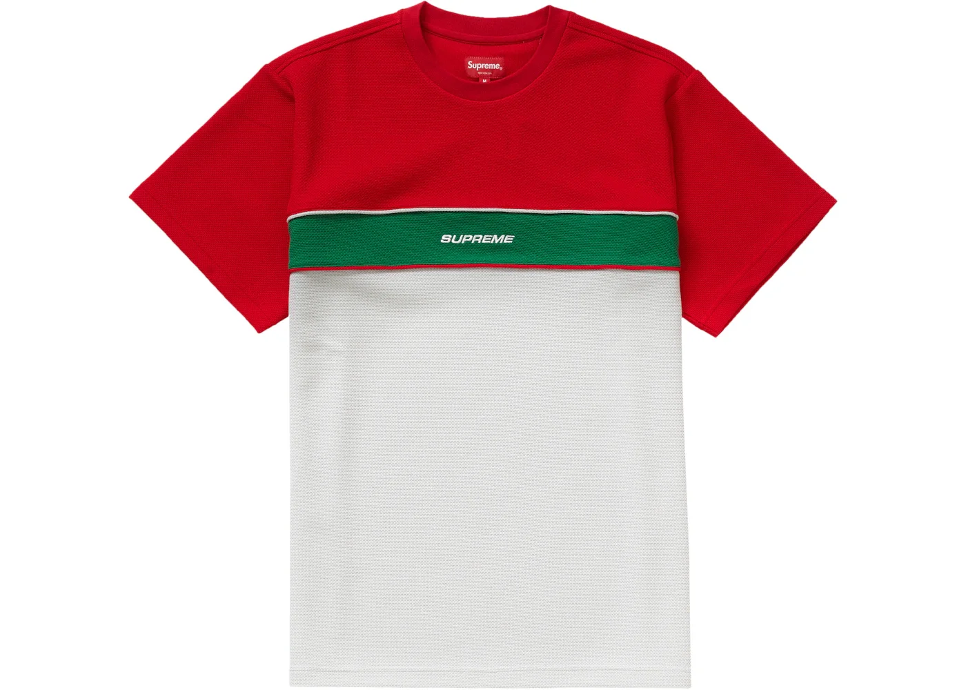 Supreme Piping Practice S/S Top Red - 1