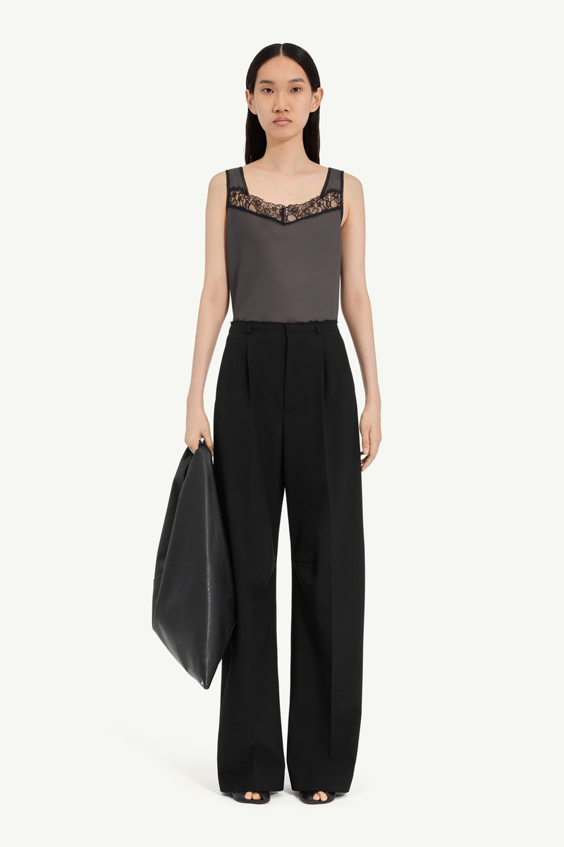 Wool wide-leg trousers 1