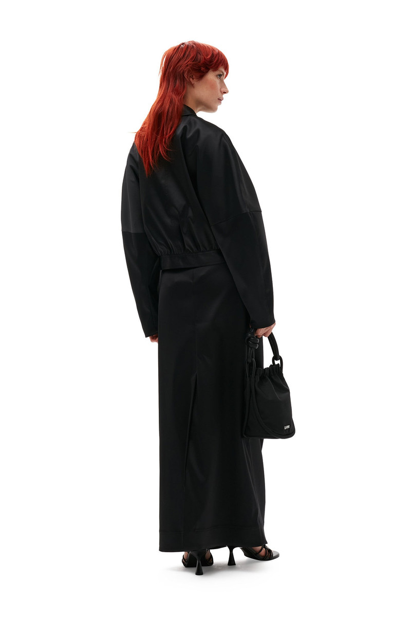 DOUBLE SATIN SHORT JACKET 7