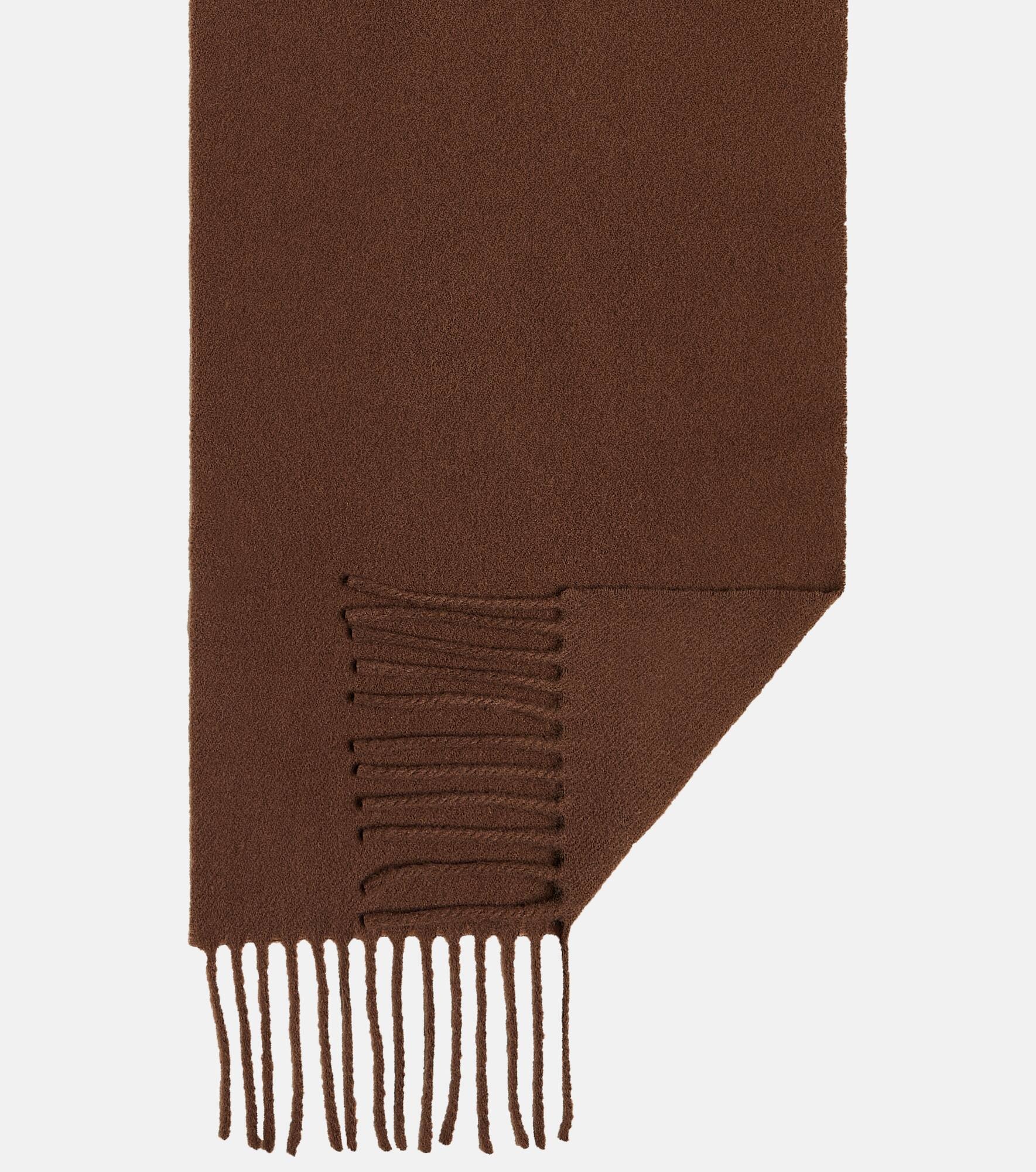 Fringed wool scarf - 5