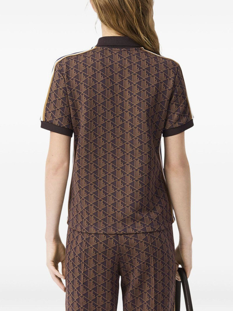 geometric-pattern polo top 3