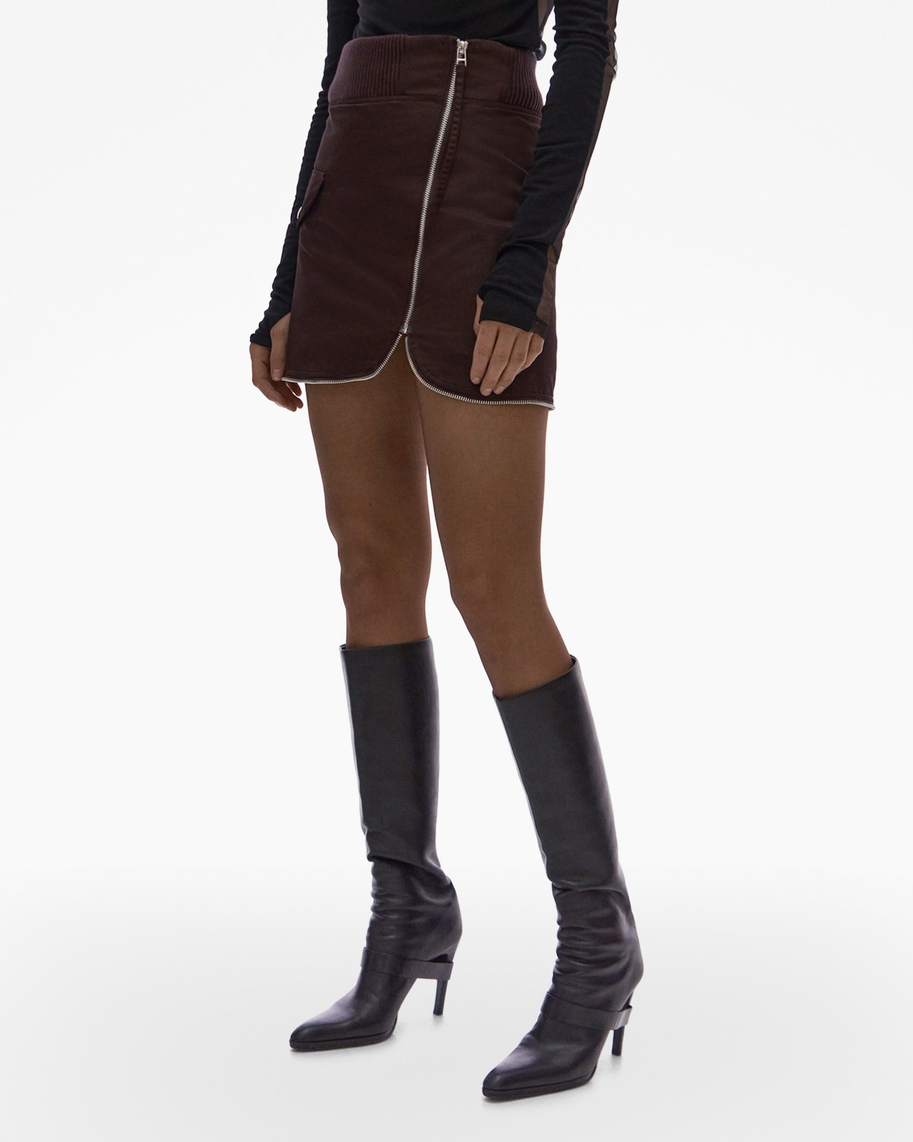 BOMBER MINI SKIRT - 5