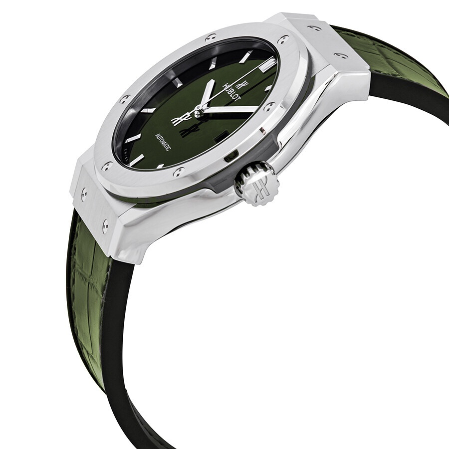 Hublot Classic Fusion Automatic Green Dial Men's Watch 542.NX.8970.LR - 2