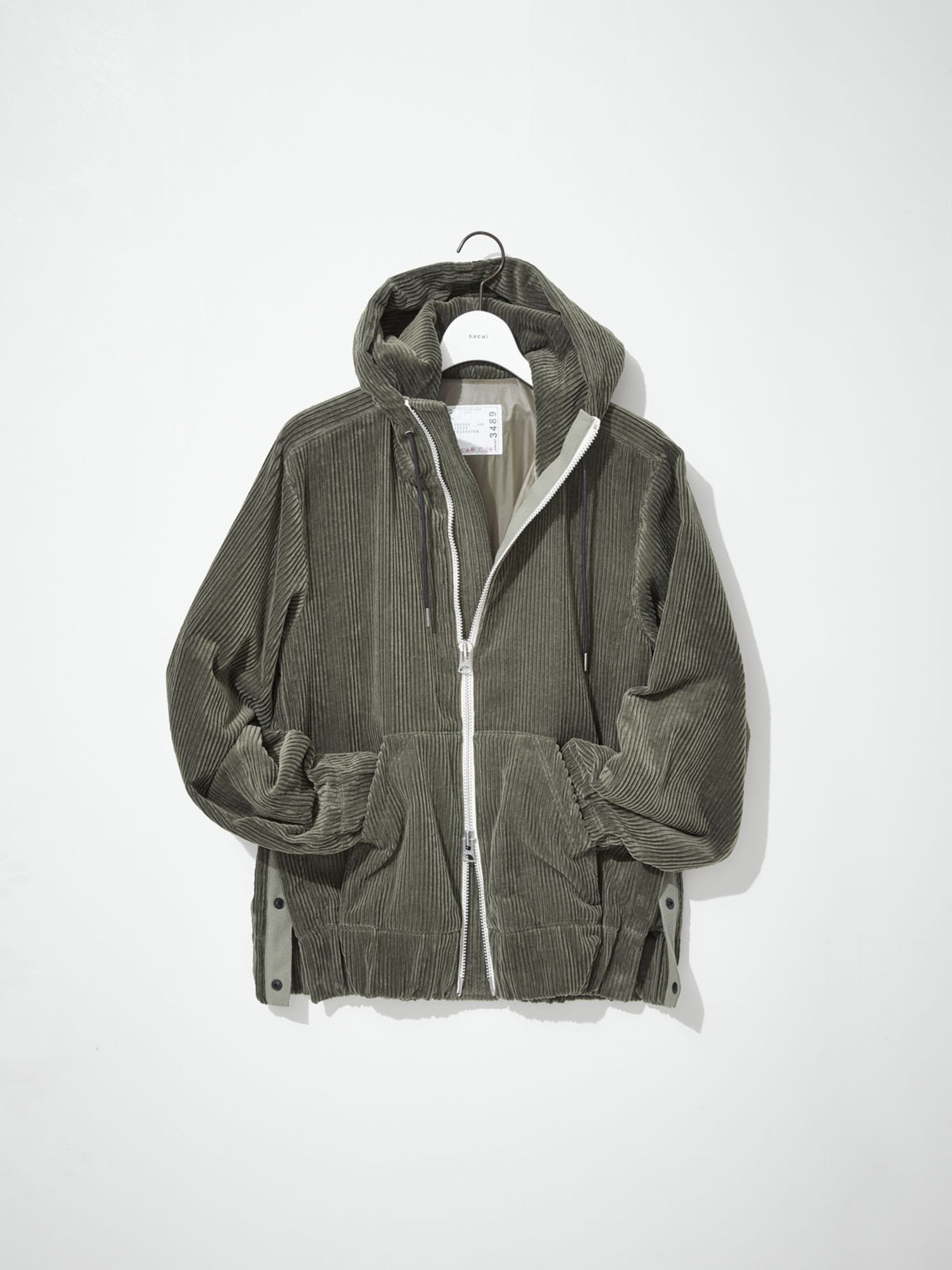 sacai 国内買付 Corduroy Hoodie sacai Corduroy Hoodie | sacai | REVERSIBLE