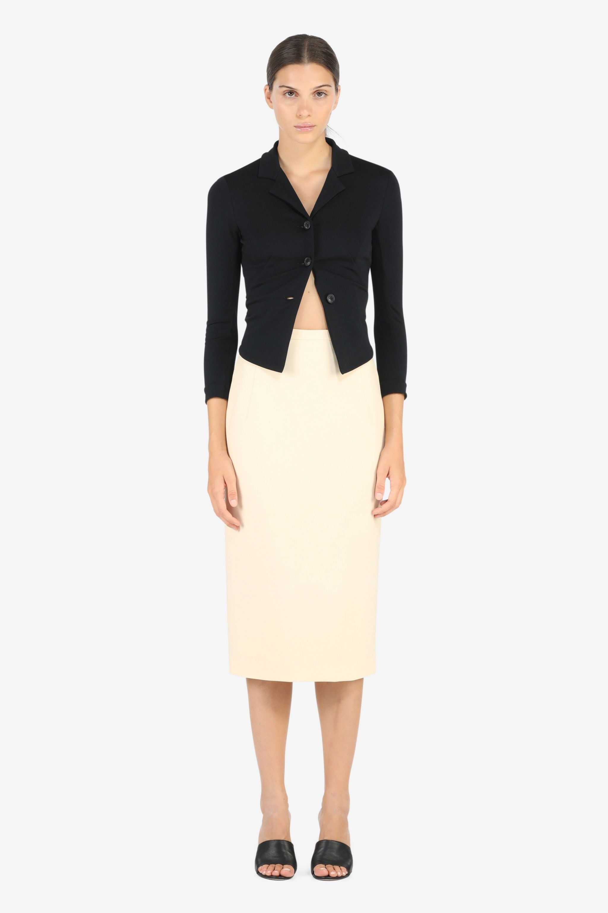 TAILORED PENCIL SKIRT - 4