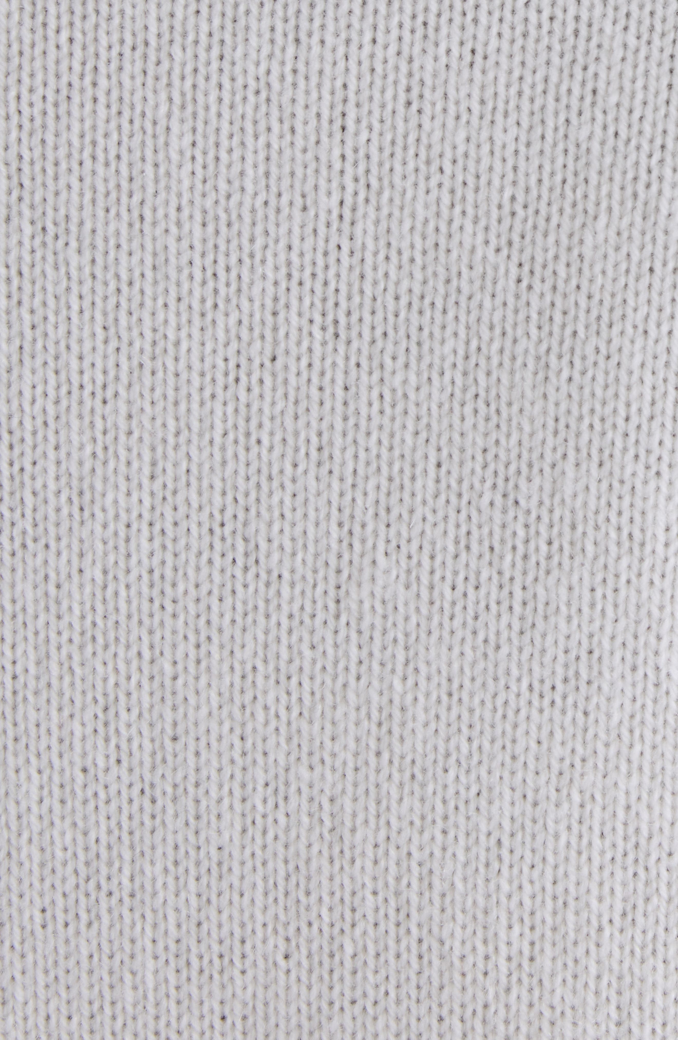 Givenchy 4G Logo Short Sleeve Cashmere Sweater in White/Beige at Nordstrom - 7